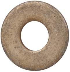 Made in USA - 5/16" Screw, Grade 1008/1010 Steel Standard Flat Washer - 3/8" ID x 7/8" OD, 0.075" Thick, Cadmium-Plated Finish, Meets Military Specifications - All Tool & Supply