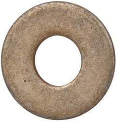 Made in USA - 5/16" Screw, Grade 1008/1010 Steel Standard Flat Washer - 3/8" ID x 7/8" OD, 0.075" Thick, Cadmium-Plated Finish, Meets Military Specifications - All Tool & Supply