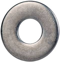 Made in USA - 1/4" Screw, Grade 17-7 PH Stainless Steel USS Flat Washer - 5/16" ID x 3/4" OD, 0.063" Thick, Plain Finish - All Tool & Supply