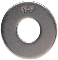 Made in USA - 3/4" Screw, Grade 17-7 PH Stainless Steel USS Flat Washer - 13/16" ID x 2" OD, 0.131" Thick, Plain Finish - All Tool & Supply