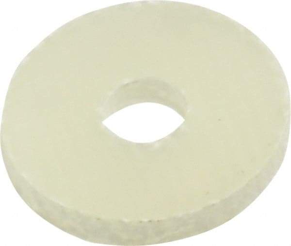 Made in USA - #6 Screw, Grade G10 Fiberglass Standard Flat Washer - 0.142" ID x 1/2" OD, 0.062" Thick, Plain Finish - All Tool & Supply