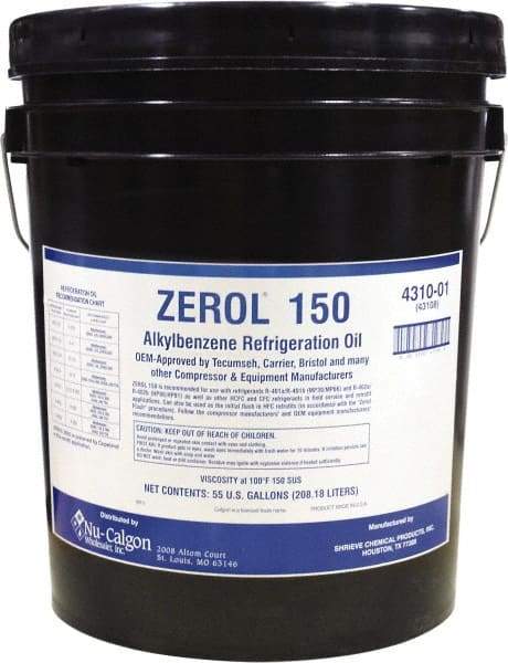 Nu-Calgon - 5 Gallon Pail Alkylbenzene Refrigeration Oil - All Tool & Supply