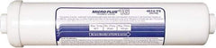 Nu-Calgon - 1/4 Inch Pipe, Inline Water Filter System with Disposable Filter and Quick Disconnect Fittings - Reduces Sediment, Taste, Odor, Chlorine and Scale - All Tool & Supply