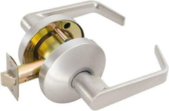 Falcon - Medium Duty Passage Lever Lockset - 2-3/4" Back Set, Satin Chrome Finish - All Tool & Supply