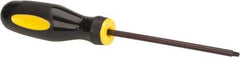 Stanley - #1 Point, 4" Blade Length Square Recess Screwdriver - 7-7/8" OAL - All Tool & Supply