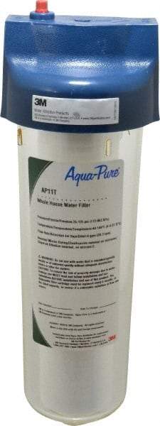 3M Aqua-Pure - 4-9/16 Inch Outside Diameter, 9-3/4 Inch Cartridge Length, 5 Micron Rating, Cartridge Filter Assembly - 3/4 Inch Pipe, Reduces Dirt and Rust - All Tool & Supply