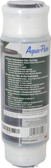 3M Aqua-Pure - 3" OD, 5µ, Cellulose Fiber Carbon & Scale Cartridge Filter - 9-3/4" Long, Reduces Dirt, Rust, Tastes, Odors & Scale - All Tool & Supply