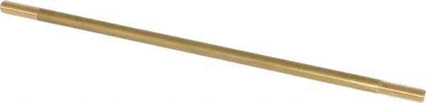 Made in USA - 12" Long, 3/8-16 Thread, Float Valve Rod - Brass, 1/2" Thread Length - All Tool & Supply