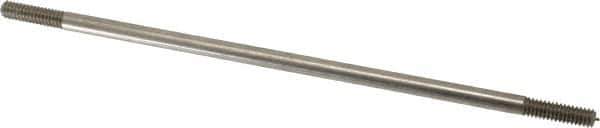 Made in USA - 8" Long, 1/4-20 Thread, Float Valve Rod - Stainless Steel, 1/2" Thread Length - All Tool & Supply