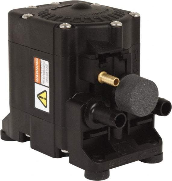 FloJet - 1/2" NPT, Nonmetallic, Air Operated Diaphragm Pump - Santoprene Diaphragm, Polypropylene Housing - All Tool & Supply