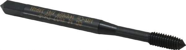 OSG - M4x0.70 Metric Coarse D6 Thread Limit Plug Thread Forming Tap - Cobalt, Oxide Finish, 2-1/8" OAL, 3/4" Thread Length, Right Hand Thread, Series HY-PRO NRT - All Tool & Supply