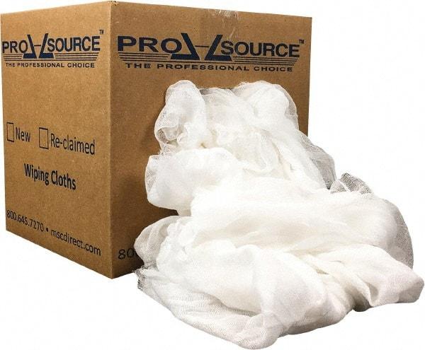 PRO-SOURCE - 55 Piece, Lint Free White Cheesecloth - 36 Inch Long x 30 Inch Wide Sheet, Washed, Box - All Tool & Supply