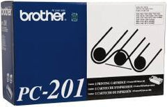 Brother - Black Thermal Print Cartridge Ribbon - Use with 75513739 - All Tool & Supply