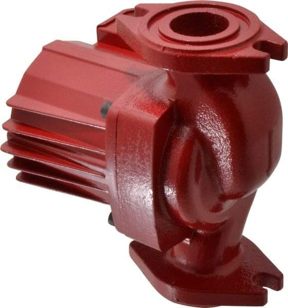 Bell & Gossett - 1/15 hp, 6-3/16" Long, 1 Phase, Cast Iron Housing, Noryl Impeller, Inline Circulator Pump - 115 Volt, 60 Hz, 6-3/8" Flange Width, Bell & Gossett Part No. 103350, 150 Max psi, ODP Motor - All Tool & Supply