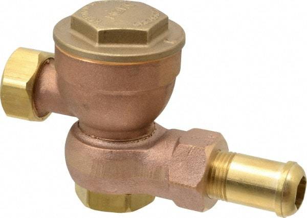 Hoffman Speciality - 1/2 Male" Pipe, Brass Thermostatic Steam Trap - 25 Max psi - All Tool & Supply