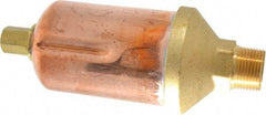 Hoffman Speciality - 1/2" Inlet, 3/4" Outlet, 75 Max psi, Brass Stamping Water Vent - 200 Max Hydrostatic psi, 250°F Max - All Tool & Supply