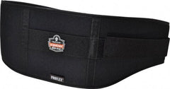 Ergodyne - Size XL, Hook & Loop, Nylon/Foam Belt - 38 to 42" Waist, 7-3/4" Wide, Lumbar Support, Black - All Tool & Supply