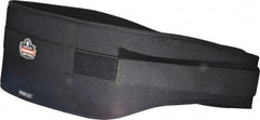 Ergodyne - Size 2XL, Hook & Loop, Nylon/Foam Belt - 42 to 46" Waist, 7-3/4" Wide, Lumbar Support, Black - All Tool & Supply