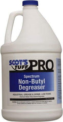 Scot's Tuff - 1 Gal Bottle Cleaner/Degreaser - Liquid, Concentrated, Low Sudsing, Pleasant - All Tool & Supply