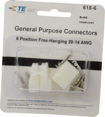 Tyco/Amp - Free Hanging Connector Kit - 20 to 14 AWG Compatible Wire Size - All Tool & Supply