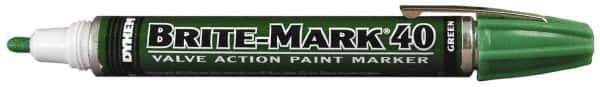 Dykem - Green Oil-Based Paint Marker - Broad Tip, Oil Based - All Tool & Supply