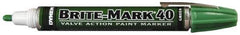 Dykem - Green Oil-Based Paint Marker - Broad Tip, Oil Based - All Tool & Supply