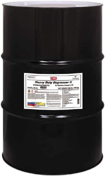 CRC - 55 Gal Drum Cleaner/Degreaser - Liquid, Petroleum Distillate & Nonchlorinated, Unscented - All Tool & Supply