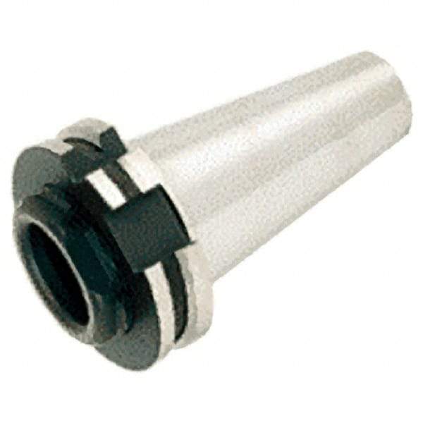 Iscar - 2mm to 20mm Capacity, 1-1/8" Projection, CAT40 Taper Shank, ER32 Collet Chuck - Through-Spindle - Exact Industrial Supply