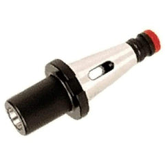 Iscar - DIN2080-50 Outside Taper, MT5 Inside Taper, DIN2080 to Morse Taper Adapter - 105mm Projection, 63mm Nose Diam - Exact Industrial Supply