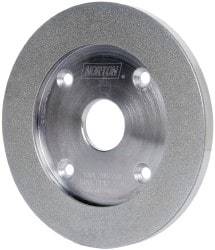 Norton - 6" Diam, 1-1/4" Hole Size, 7/16" Overall Thickness, 200 Grit, Type 6 Tool & Cutter Grinding Wheel - Very Fine Grade, Diamond - All Tool & Supply