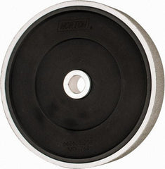 Norton - 100 Grit Diamond Bench & Pedestal Grinding Wheel - 6" Diam x 1" Hole x 1" Thick, Fine Grade - All Tool & Supply