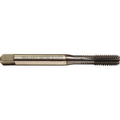 Emuge - 5/16-18 UNC 2BX Bottoming Thread Forming Tap - Cobalt, TiCN Finish, 3.543" OAL, 0.787" Thread Length, Right Hand Thread, Series Druck - All Tool & Supply