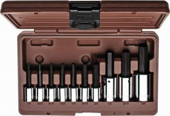 Paramount - 10 Piece 3/8 & 1/2" Drive Inch Hex Bit Socket Set - 1/8 to 5/8" Hex - All Tool & Supply