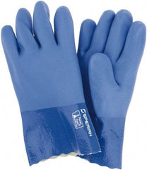 Sperian - 12" Long, PVC Chemical Resistant Gloves - Cotton Lined - All Tool & Supply