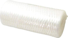 Pentair - 4-1/2" OD, 50µ, Fibrillated Polypropylene String-Wound Cartridge Filter - 9-7/8" Long, Reduces Sediments - All Tool & Supply