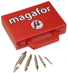 Magafor - Combination Drill & Countersink Sets Combination Drill and Countersink Material: High Speed Steel Included Angle: 82 - All Tool & Supply