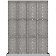 LISTA - 12-Compartment Drawer Divider Layout for 3.15" High Drawers - All Tool & Supply