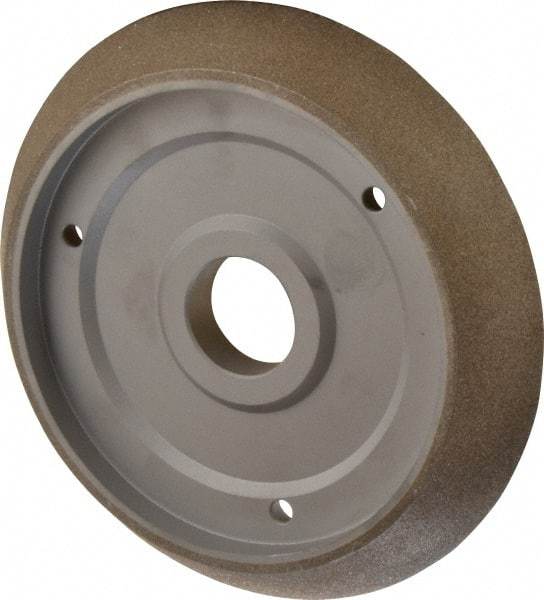 Darex - 6-1/2" Diam, 180 Grit, Type 12 Tool & Cutter Grinding Wheel - Medium Grade, CBN - All Tool & Supply