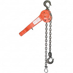 CM - 1,500 Lb Capacity, 20' Lift Height, Chain Manual Lever Hoist - All Tool & Supply