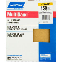 11″ × 9″ Multisand Paper Sheet 150 Grit Fine Aluminum Oxide - All Tool & Supply