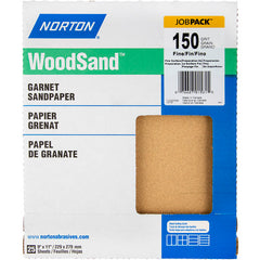 11″ × 9″ Woodsand A513 Paper Sheet 150 Grit Fine Garnet - All Tool & Supply