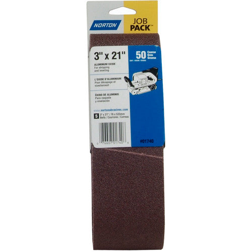 3″ × 21″ Metalite R215 Portable Belt 50 Grit Aluminum Oxide - All Tool & Supply