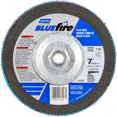 7″ × 1/4″ × 5/8″ 20X High Performance Flap Disc Type 29 80 Grit - All Tool & Supply