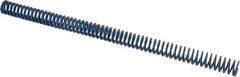 Associated Spring Raymond - 3/4" Hole Diam, 3/8" Rod Diam, 12" Free Length, Blue Die Spring - 144 Lb Max Deflection, 6" Max Deflection, Medium Duty, Chromium Alloy Steel - All Tool & Supply