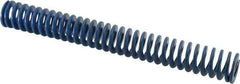 Associated Spring Raymond - 1" Hole Diam, 1/2" Rod Diam, 8" Free Length, Blue Die Spring - 240 Lb Max Deflection, 4" Max Deflection, Medium Duty, Chromium Alloy Steel - All Tool & Supply