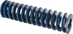 Associated Spring Raymond - 1-1/2" Hole Diam, 3/4" Rod Diam, 5-1/2" Free Length, Blue Die Spring - 508.8 Lb Max Deflection, 2.75" Max Deflection, Medium Duty, Chromium Alloy Steel - All Tool & Supply