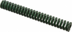 Associated Spring Raymond - 3/4" Hole Diam, 3/8" Rod Diam, 5-1/2" Free Length, Green Die Spring - 295.6 Lb Max Deflection, 1.38" Max Deflection, Extra Heavy Duty, Chromium Alloy Steel - All Tool & Supply