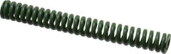 Associated Spring Raymond - 3/4" Hole Diam, 3/8" Rod Diam, 6" Free Length, Green Die Spring - 292.5 Lb Max Deflection, 1.5" Max Deflection, Extra Heavy Duty, Chromium Alloy Steel - All Tool & Supply