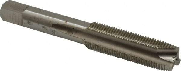 Hertel - M12x1.25 Metric Fine, D3, 3 Flutes, Plug Chamfer, Bright Finish, High Speed Steel Spiral Point STI Tap - 3-19/32" OAL - Exact Industrial Supply