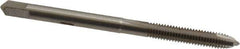 Hertel - #4-40 UNC, H1, 2 Flutes, Plug Chamfer, Bright Finish, High Speed Steel Spiral Point STI Tap - 2" OAL, 11/16" Thread Length - Exact Industrial Supply